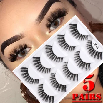 AY 5 Pairs lashes Mink Beauty lashes Eyelashes Mink 3D Mink lashes Womans Makeup Tools Wholesale Eeyelashes Mink lash Vendors
AY 5 Pairs lashes Mink Beauty lashes Eyelashes Mink 3D Mink lashes Womans Makeup Tools Wholesale Eeyelashes Mink lash Vendors