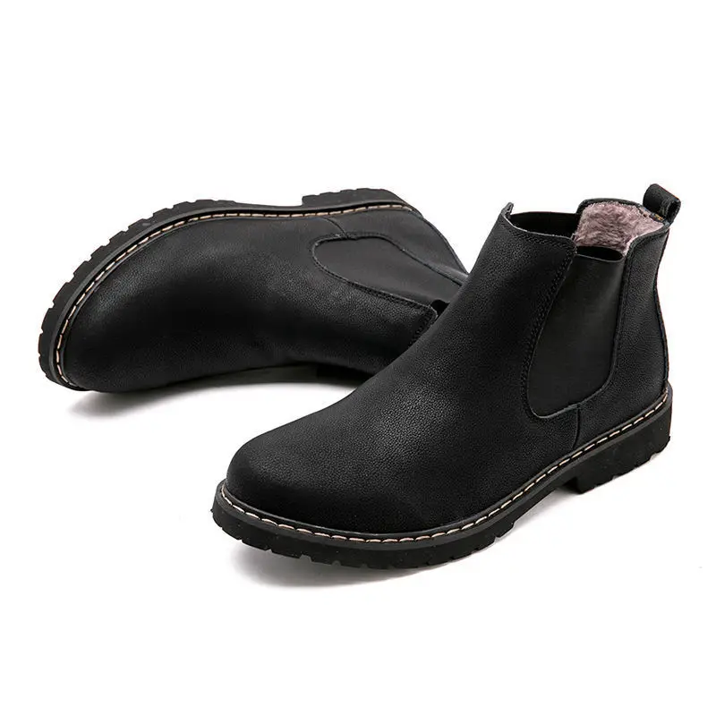 Nice Autumn Winter Boots Men Genuine Leather Shoes Thick Sole Fashion Mens Chelsea Boots Fashion Brand Male Ankle Botas KA4079
Nice Autumn Winter Boots Men Genuine Leather Shoes Thick Sole Fashion Mens Chelsea Boots Fashion Brand Male Ankle Botas KA4079