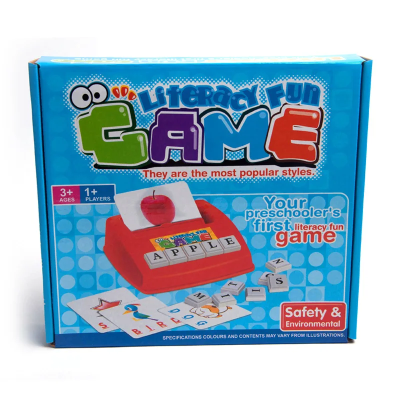 English Lettered Card Machine Game Teaching Aids Children'S Educational Toy Learning English Word Early Education with Pictures
English Lettered Card Machine Game Teaching Aids Children'S Educational Toy Learning English Word Early Education with Pictures