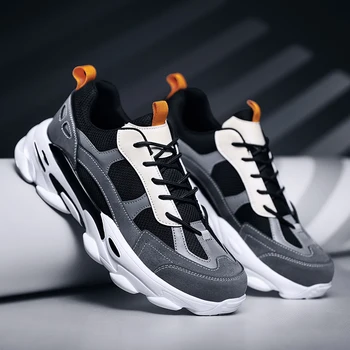 Men's Casual Shoes Brand Man Sneakers Chaussure Homme Light Outdoor Footwears Cheaper Sport Dropping Shoes 39-44
Men's Casual Shoes Brand Man Sneakers Chaussure Homme Light Outdoor Footwears Cheaper Sport Dropping Shoes 39-44