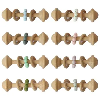 2020 New Baby Wooden Teether Rattles Teething Nursing Soother Beads Ring Toddler Molar 95AE
2020 New Baby Wooden Teether Rattles Teething Nursing Soother Beads Ring Toddler Molar 95AE