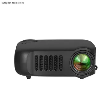 A2000 Home Mini Pico Projector Led Entertainment Support Hd Projector Highlight Optical Lens Multifunctional Interface Black
A2000 Home Mini Pico Projector Led Entertainment Support Hd Projector Highlight Optical Lens Multifunctional Interface Black
