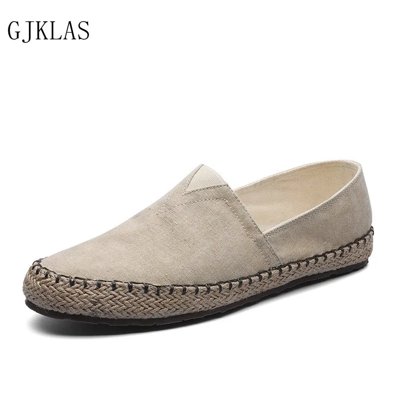 Spring Autumn Fashion Men Canvas Shoes Espadrilles Men Casual Slip on Breathable Soft Sole Loafers Men Flats Shoe Zapatos Hombre
Spring Autumn Fashion Men Canvas Shoes Espadrilles Men Casual Slip on Breathable Soft Sole Loafers Men Flats Shoe Zapatos Hombre