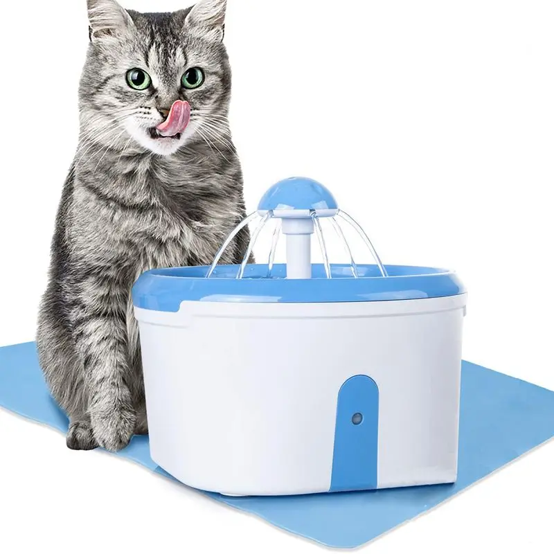 Cat Water Fountain - Pet Water Dispenser With Charcoal Activated Filter Purifier - Automatic Sensor Drinking With Anti-Spill Bro
Cat Water Fountain - Pet Water Dispenser With Charcoal Activated Filter Purifier - Automatic Sensor Drinking With Anti-Spill Bro