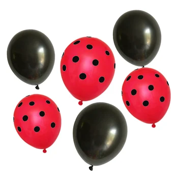 12pcs/lot Ladybug Black Red White Spot Latex Balloons Polka dot Wave Point Globos Birthday Wedding Party Decor Supplies Kids Toy
12pcs/lot Ladybug Black Red White Spot Latex Balloons Polka dot Wave Point Globos Birthday Wedding Party Decor Supplies Kids Toy