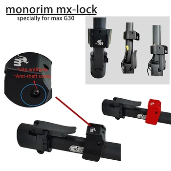 MONORIM MX-lock Mast lock For Ninebot MAX G30 Protecting Fold Construction Fix Aluminium Alloy Holder Spare Accessories
MONORIM MX-lock Mast lock For Ninebot MAX G30 Protecting Fold Construction Fix Aluminium Alloy Holder Spare Accessories