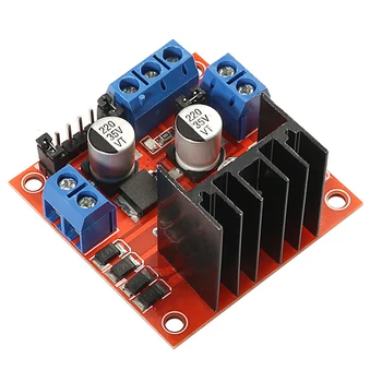 Intelligent electronics L298N Stepper DC Motor Driver Expansion Shield Development Plate for Ruining DIY Robot Car
Intelligent electronics L298N Stepper DC Motor Driver Expansion Shield Development Plate for Ruining DIY Robot Car
