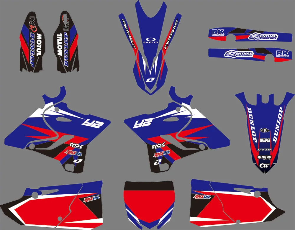 0629 Motorcycle Team Graphic & Backgrounds Decal Sticker Kits for Yamaha YZ125 YZ250 2015 2016 2017 2018
0629 Motorcycle Team Graphic & Backgrounds Decal Sticker Kits for Yamaha YZ125 YZ250 2015 2016 2017 2018