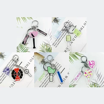 1Pcs KPOP Blackpink Keychain Exo Keyring Got7 Nct Twice Light Stick Keyring Acrylic Accessories Pendant Jewelry Fan Supply Gifts
1Pcs KPOP Blackpink Keychain Exo Keyring Got7 Nct Twice Light Stick Keyring Acrylic Accessories Pendant Jewelry Fan Supply Gifts