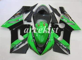 4Gifts New ABS Motorcycle Full Fairings Kit Fit For Kawasaki Ninja ZX-6R 636 2005 2006 05 06 body set Green Black
4Gifts New ABS Motorcycle Full Fairings Kit Fit For Kawasaki Ninja ZX-6R 636 2005 2006 05 06 body set Green Black