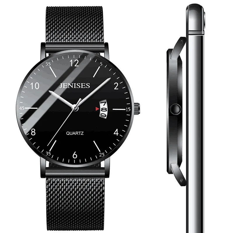 2021 Men's watch luminous quartz watch business watch Fashion Ultra Thin Watches Relogio Masculino Man Clock Fashion Wristwatch
2021 Men's watch luminous quartz watch business watch Fashion Ultra Thin Watches Relogio Masculino Man Clock Fashion Wristwatch