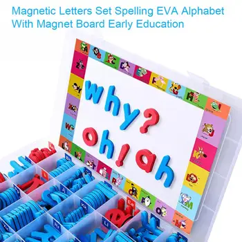 Magnetic Letters Set Spelling Kids Toy Upper Lower Case Classroom Learning With Magnet Board Early Education School EVA Alphabet
Magnetic Letters Set Spelling Kids Toy Upper Lower Case Classroom Learning With Magnet Board Early Education School EVA Alphabet
