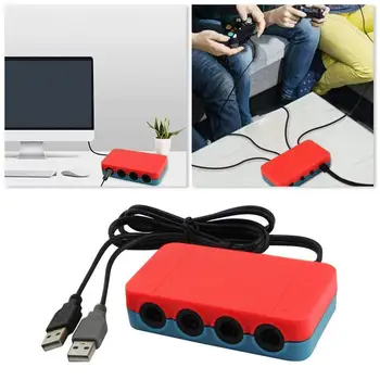 4 Ports GC Controllers USB Adapter Gamecube Controller Support GC/wiiu/pc For Nintend Dropshipping Fit Adapter Switch Conso U7Z3
4 Ports GC Controllers USB Adapter Gamecube Controller Support GC/wiiu/pc For Nintend Dropshipping Fit Adapter Switch Conso U7Z3