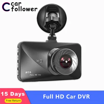 Car Follower 3 Inch Dash Cam Dual Lens Car DVR Camera 1080P HD 170 Degree Wide Angle G-sensor Auto Video DVR Rear Views Camera
Car Follower 3 Inch Dash Cam Dual Lens Car DVR Camera 1080P HD 170 Degree Wide Angle G-sensor Auto Video DVR Rear Views Camera