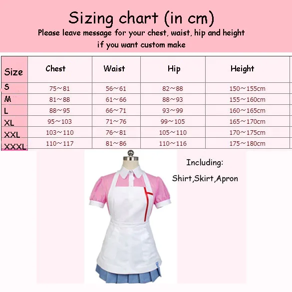 Novedan Mikan Tsumiki Cosplay Anime Danganronpa Dangan Ronpa 2 Costume Women Outfit Sets Halloween Party Dress Wig 12 Novedan Mikan Tsumiki Cosplay Anime Danganronpa Dangan Ronpa 2 Costume Women Outfit Sets Halloween Party Dress Wig -Zentai shop online H80d2f7f669844aa7852fa3f40c8f65f1t.jpg