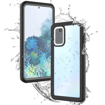 

Waterproof Case For Samsung Galaxy S20 Plus S20 Ultra 360 Degree Protection Underwater Shockproof Dustproof Shell Rugged Cover