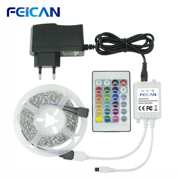 RGB LED Strip Set 3528 5M LED Strip with Controller Backlight LED Tape Ambilight Neon
RGB LED Strip Set 3528 5M LED Strip with Controller Backlight LED Tape Ambilight Neon