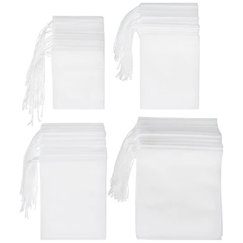 400 Pcs of 4 Sizes Tea Filter Bags Disposable Drawstring Tea Filter Bags Are Suitable for Bulk Tea
400 Pcs of 4 Sizes Tea Filter Bags Disposable Drawstring Tea Filter Bags Are Suitable for Bulk Tea