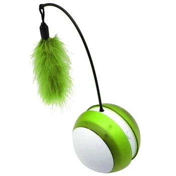 Pet Cat Electric Tumbler Ball Toy with LED Light Glow Vocal Rolling Feather Ball Automatic Rotating Interactive Toy
Pet Cat Electric Tumbler Ball Toy with LED Light Glow Vocal Rolling Feather Ball Automatic Rotating Interactive Toy