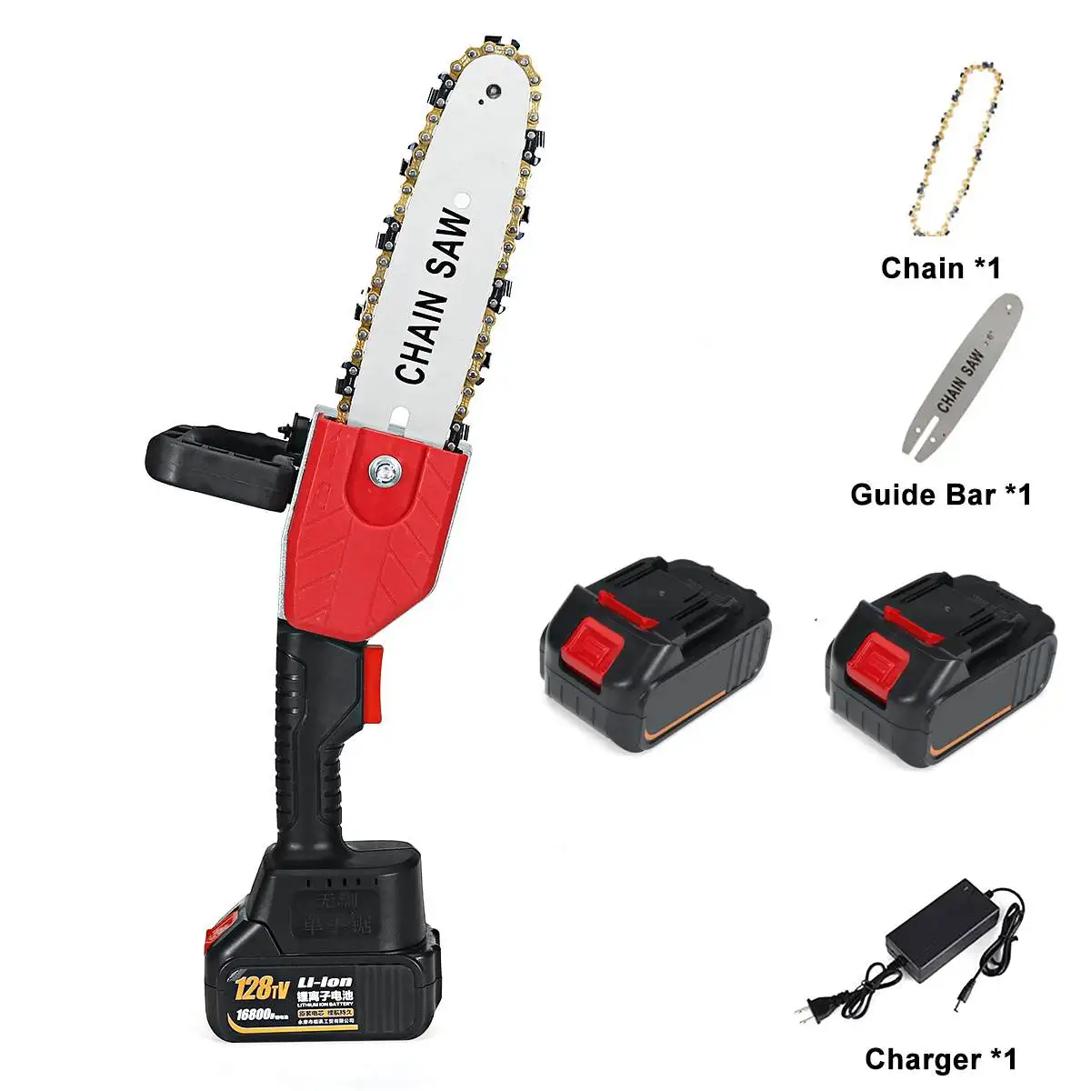 12 Inch 128V 2100W Rechargeable Electric Saw Chainsaw Brushless Motor Woodworking Cutter Tool For Makita Battery
12 Inch 128V 2100W Rechargeable Electric Saw Chainsaw Brushless Motor Woodworking Cutter Tool For Makita Battery