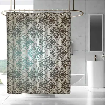 3D Printed Shower Curtain Hotel Quality, Machine Washable 
3D Printed Shower Curtain Hotel Quality, Machine Washable