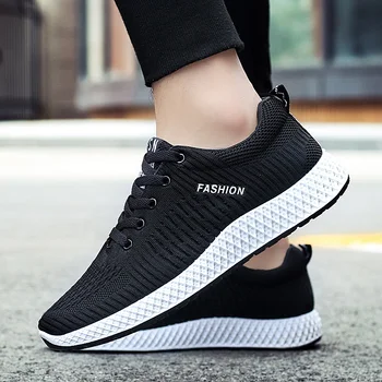 Running Shoes Light Weight For Men 2019 Spring Autumn Black Comfortable Anti Slip Male Shoes Outdoor Walking Sneakers Men 39-44 
Running Shoes Light Weight For Men 2019 Spring Autumn Black Comfortable Anti Slip Male Shoes Outdoor Walking Sneakers Men 39-44