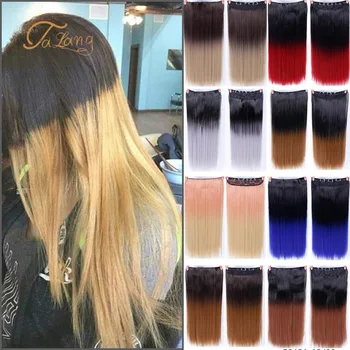TALANG 24" Invisible Wire No Clips In Hair Extensions Secret Fish Line Hairpieces Synthetic Straight Wavy Hair Extensions
TALANG 24" Invisible Wire No Clips In Hair Extensions Secret Fish Line Hairpieces Synthetic Straight Wavy Hair Extensions