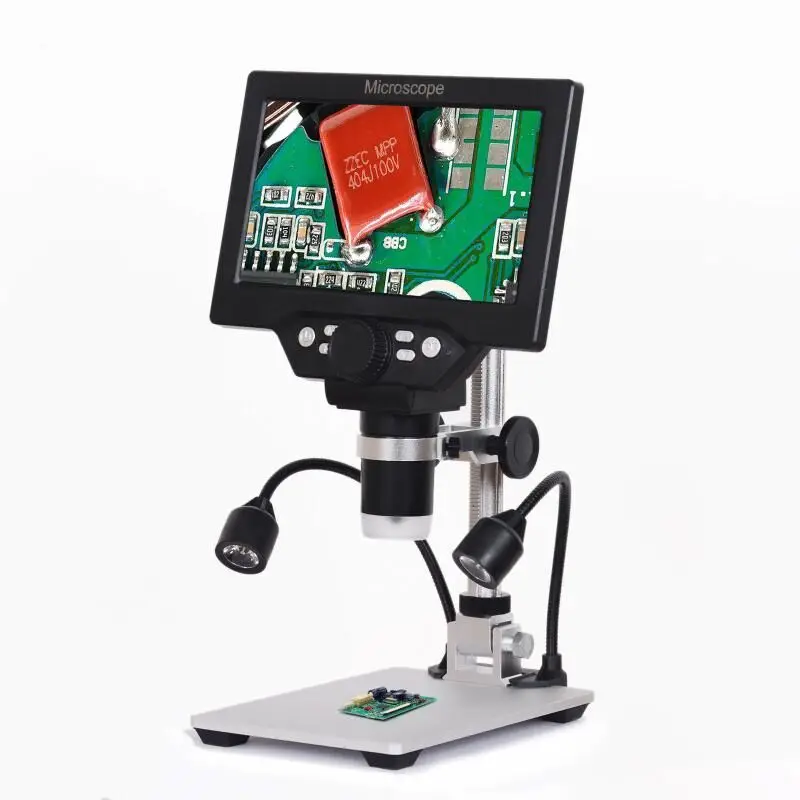 NEW Digital Microscope Electronic 12MP 7 Inch LCD Display 1200X Continuous Amplification Magnifier Tool Adjustable 1080P Camera
NEW Digital Microscope Electronic 12MP 7 Inch LCD Display 1200X Continuous Amplification Magnifier Tool Adjustable 1080P Camera