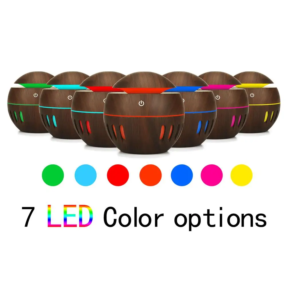 Aroma Essential Oil USB Diffuser Ultrasonic Cool Mist Humidifier Air Purifier For Office Home 7 Color Change LED Night Light
Aroma Essential Oil USB Diffuser Ultrasonic Cool Mist Humidifier Air Purifier For Office Home 7 Color Change LED Night Light