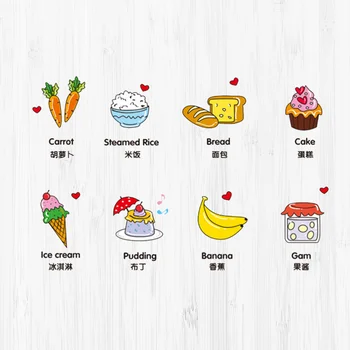 6pcs Refrigerator Sticker Removable Lovely Fruit Food Pattern DIY Waterproof Decal for Restaurant Kitchen
6pcs Refrigerator Sticker Removable Lovely Fruit Food Pattern DIY Waterproof Decal for Restaurant Kitchen