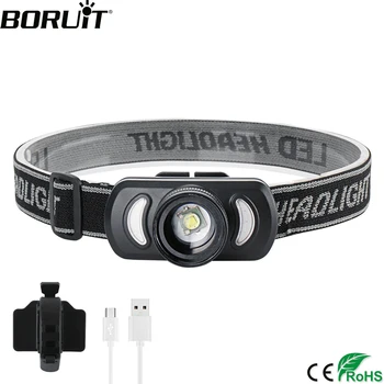 BORUiT XPE LED Headlamp 4-Mode Zoom 1000LM Headlight USB Rechargeable Waterproof Head Torch Bicycle Light for Camping Hunting
BORUiT XPE LED Headlamp 4-Mode Zoom 1000LM Headlight USB Rechargeable Waterproof Head Torch Bicycle Light for Camping Hunting