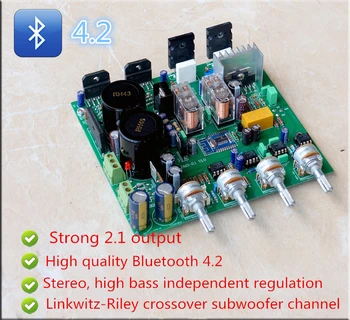 2SC5200 SA1942 150W+68W*2 LM3886 discrete subwoofer 2.1 power amplifier board kit 4.2 Bluetooth amplifier board With preamp
2SC5200 SA1942 150W+68W*2 LM3886 discrete subwoofer 2.1 power amplifier board kit 4.2 Bluetooth amplifier board With preamp