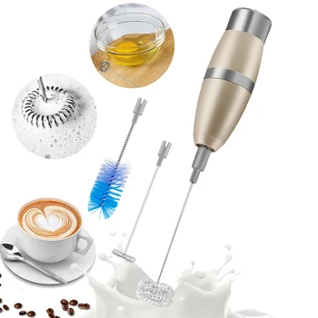 Electric Milk Frother Handheld Double Whisk Foam Maker Coffee Egg Beater Latte Single Spring Whisk Head Cleaning Brush
Electric Milk Frother Handheld Double Whisk Foam Maker Coffee Egg Beater Latte Single Spring Whisk Head Cleaning Brush