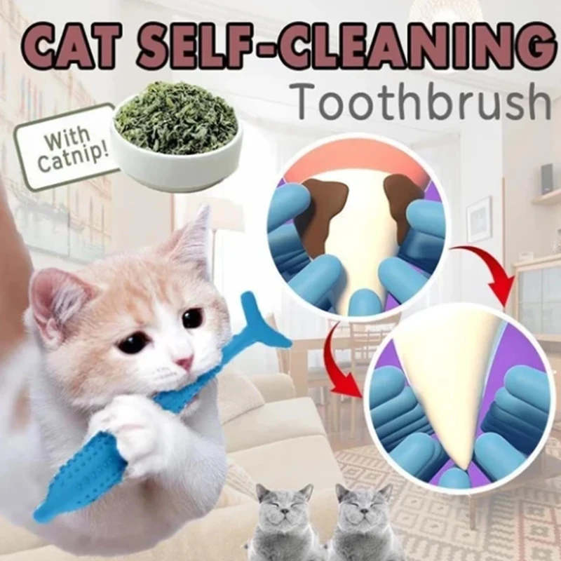 Interactive Cat Dental Toy Soft Silicone Mint Fish Cat Teething Stick Toy Clean Teeth Toothbrush Chew Cats Toys Drop Shipping
Interactive Cat Dental Toy Soft Silicone Mint Fish Cat Teething Stick Toy Clean Teeth Toothbrush Chew Cats Toys Drop Shipping