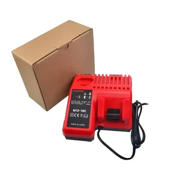 Replacement Charger 110-240V Li-ion Battery Charger Milwaukee M12-M18C 48-11-1815 48-11-1828 48-11-2401 48-11-2402 EU/UK/US/AU
Replacement Charger 110-240V Li-ion Battery Charger Milwaukee M12-M18C 48-11-1815 48-11-1828 48-11-2401 48-11-2402 EU/UK/US/AU