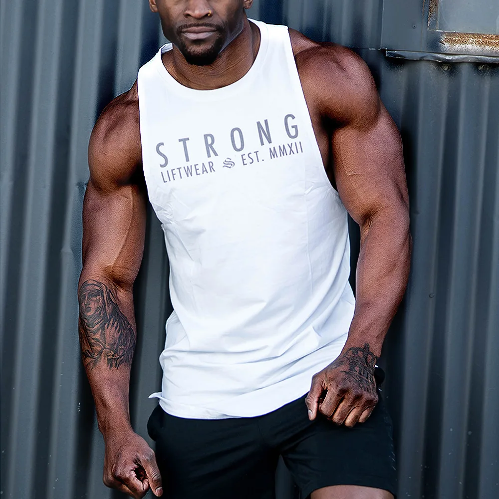 Men Summer running Vests Fitness Exercise Shapers Sweat Sleeveless top T-Shirt Cotton Clothes Sports Training Cami Vest M-XL
Men Summer running Vests Fitness Exercise Shapers Sweat Sleeveless top T-Shirt Cotton Clothes Sports Training Cami Vest M-XL