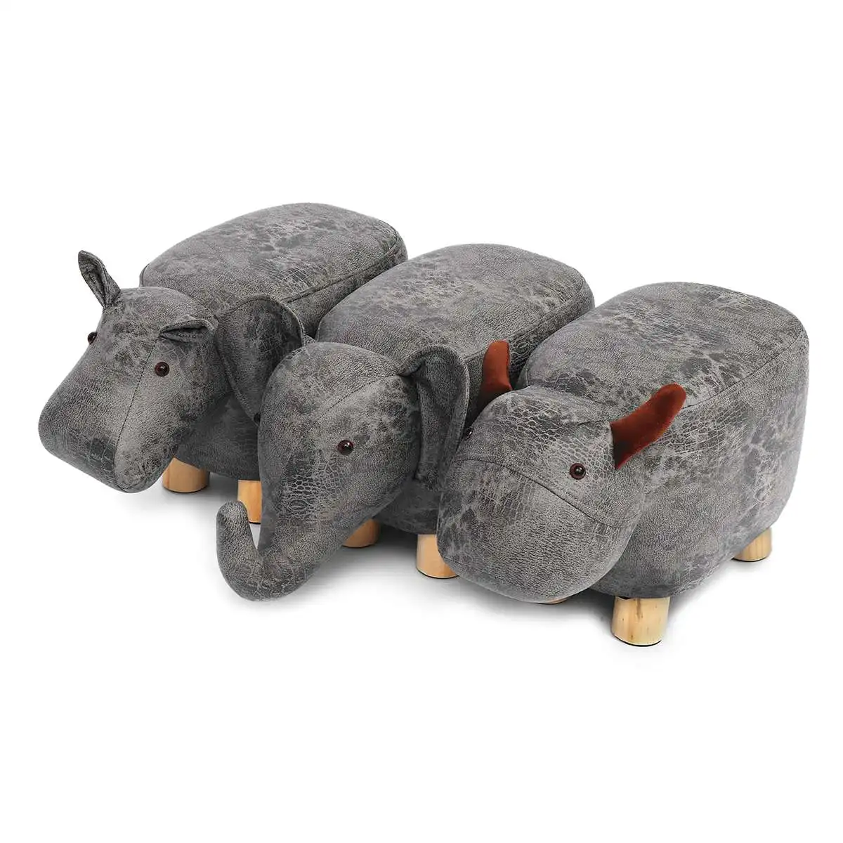 Animal Shape Footstools Ottomans Shoes Sofa Padded Cushion Pouffe Stools Rest Seat Home Kids Bedroom Furniture 50x28x24cm Decor 
Animal Shape Footstools Ottomans Shoes Sofa Padded Cushion Pouffe Stools Rest Seat Home Kids Bedroom Furniture 50x28x24cm Decor