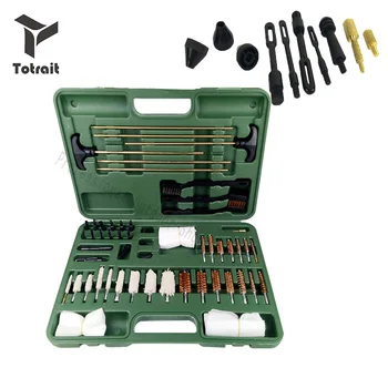 TOtarit 62 PCS Universal Gun Cleaning Tool Kit Set For Rifle Handgun Cleaner Pistol Pipe Mop Brush Accessories with Carry Case
TOtarit 62 PCS Universal Gun Cleaning Tool Kit Set For Rifle Handgun Cleaner Pistol Pipe Mop Brush Accessories with Carry Case