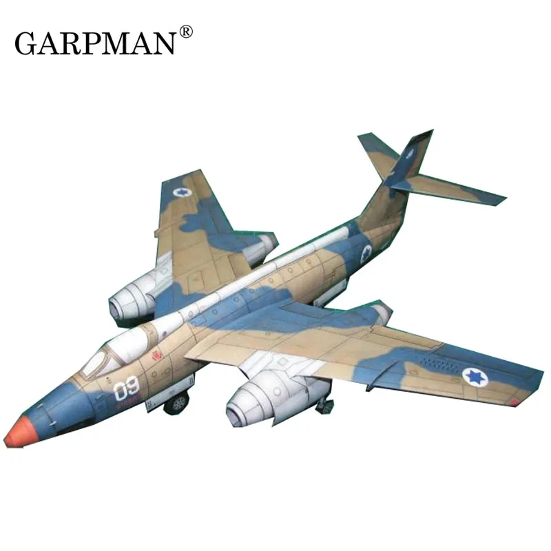 Sud Aviation Vautour II - IAF3D Paper Model DIY | Игрушки и хобби