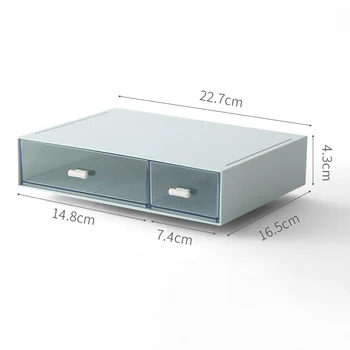 Transparent Cosmetic Storage Box Drawer Type Jewelry Small Sundries Storage Box Can Be Combined and Stacked M88
Transparent Cosmetic Storage Box Drawer Type Jewelry Small Sundries Storage Box Can Be Combined and Stacked M88