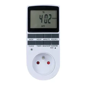 Digital Big Screen Timer Switch Socket Timer Power Meter Electronic Outlet Socket Programmable Setting for Kitchen
Digital Big Screen Timer Switch Socket Timer Power Meter Electronic Outlet Socket Programmable Setting for Kitchen