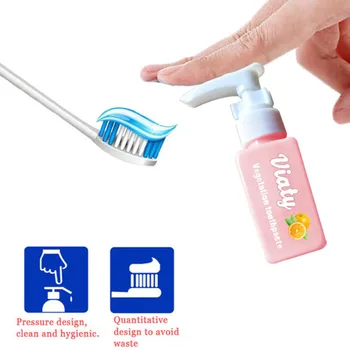 100ml Whitening Bottle Toothpaste With Press Type Fruit Flavored Remove Yellow Teeth Toothpaste Baking Soda Toothpaste
100ml Whitening Bottle Toothpaste With Press Type Fruit Flavored Remove Yellow Teeth Toothpaste Baking Soda Toothpaste