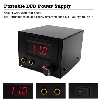 Professional Tattoo Machine Power Supply Professional Protable Makeup Power For coil and rotary tattoo machines Tattoo Supplies
Professional Tattoo Machine Power Supply Professional Protable Makeup Power For coil and rotary tattoo machines Tattoo Supplies