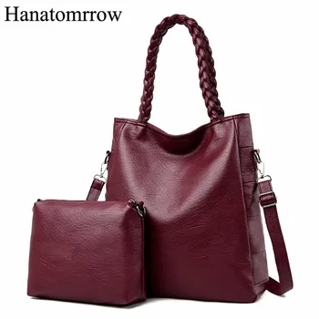 Famous Brand Women Handbags Pu Leather Soft Ladies Shoulder Bags 2 Sets Genuine Leather Handbag Ladies Large tote Bags
Famous Brand Women Handbags Pu Leather Soft Ladies Shoulder Bags 2 Sets Genuine Leather Handbag Ladies Large tote Bags