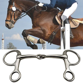 Loose Ring Durable Snaffle Bit Solid Jointed Horse Riding Training Equipment Half Cheek Stainless Steel Rustproof Dee Mouth
Loose Ring Durable Snaffle Bit Solid Jointed Horse Riding Training Equipment Half Cheek Stainless Steel Rustproof Dee Mouth