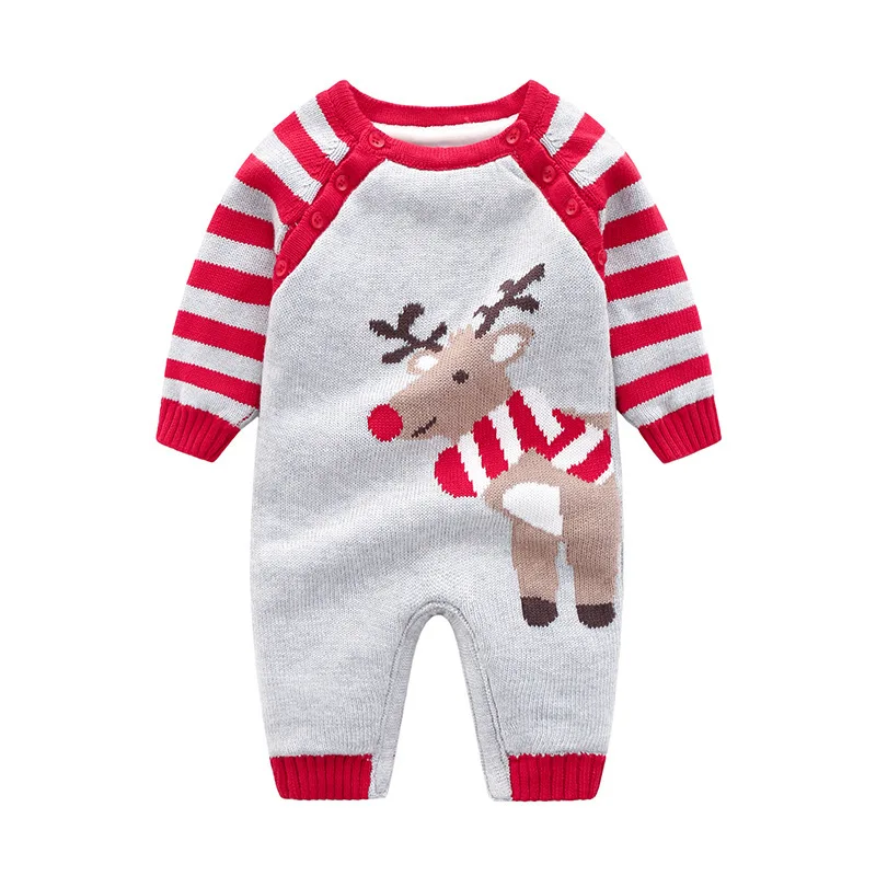 Baby Girl Rompers Christmas Knitted New Born Bebes Jumpsuits Clothes Autumn Winter Thick Warm Infant Kids Boy Overalls One Piece
Baby Girl Rompers Christmas Knitted New Born Bebes Jumpsuits Clothes Autumn Winter Thick Warm Infant Kids Boy Overalls One Piece