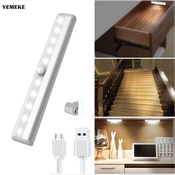 Wireless Wall lamp led Lamp With PIR Motion Sensor Built-in lithium battery Rechargeable Night light lampada for stairs kitchen
Wireless Wall lamp led Lamp With PIR Motion Sensor Built-in lithium battery Rechargeable Night light lampada for stairs kitchen