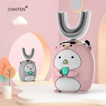 CHKITEN Kids Intelligent Electric Toothbrush U Type 5 Modes Tooth Brush USB Charging Waterproof Sonic Children Toothbrush ETYS01
CHKITEN Kids Intelligent Electric Toothbrush U Type 5 Modes Tooth Brush USB Charging Waterproof Sonic Children Toothbrush ETYS01