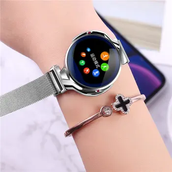 Fashion Women Smart Band Sports Exercises Functions Heart Rate Monitor Smart Bracelet Pedometer Sedentary Reminder Watch Gift
Fashion Women Smart Band Sports Exercises Functions Heart Rate Monitor Smart Bracelet Pedometer Sedentary Reminder Watch Gift