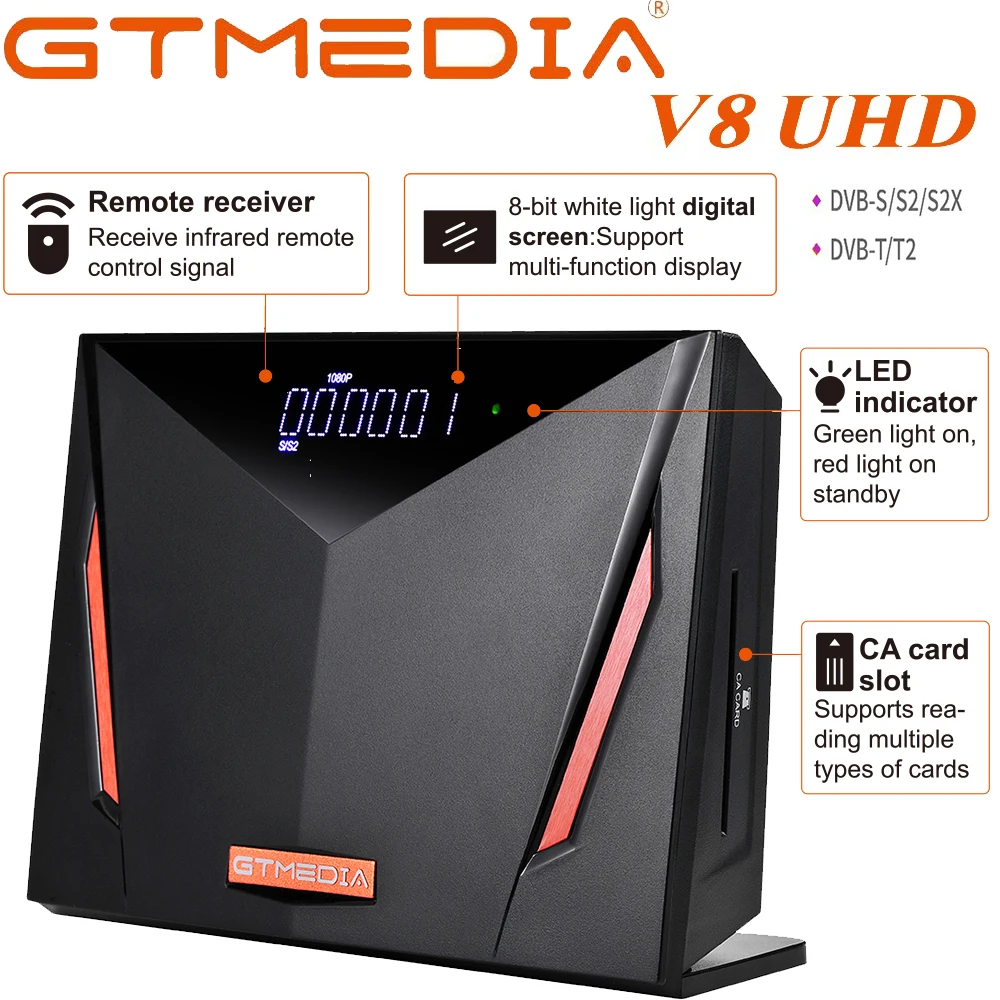 Gtmedia V8 UHD DVB-S2/S2X DVB-T2 DVB-C ATSC-C ISDBT Built WiFi 4K satellite tv receiver VS V8X V8 NOVA pro2 V7SHD tv box Youtube
Gtmedia V8 UHD DVB-S2/S2X DVB-T2 DVB-C ATSC-C ISDBT Built WiFi 4K satellite tv receiver VS V8X V8 NOVA pro2 V7SHD tv box Youtube